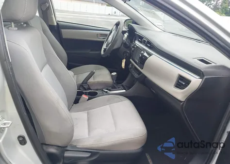 2014 Toyota Corolla Le from USA, damaged, VIN 2T1BURHE2EC197929